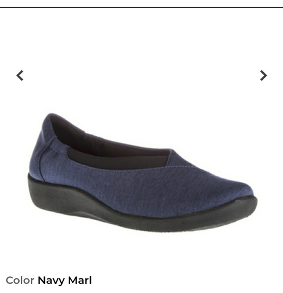 clarks cloudsteppers blue